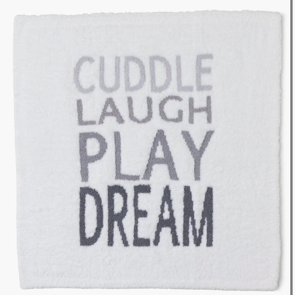 NWT Barefoot Dreams CozyChic™ Cuddle Laugh Play Dream Stroller Blanket